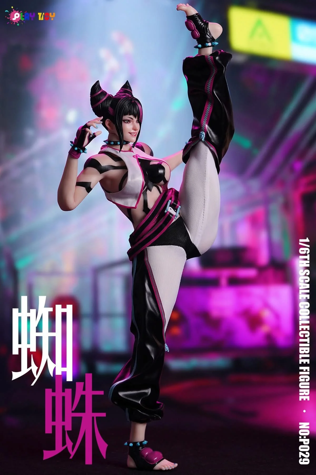 Preventa Figura Spidy Agent Girl Cosplay marca Play Toy P029 escala 1/6 - Image 10