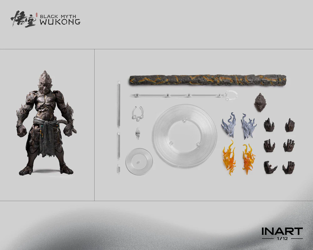 Preventa Figura Stone Monkey - Black Myth: Wukong marca INART MAGG0004 escala 1/12 - Image 16