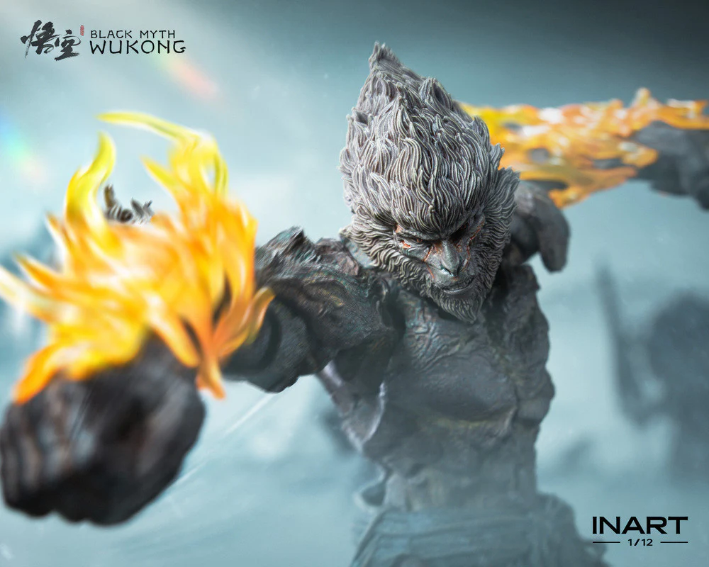 Preventa Figura Stone Monkey - Black Myth: Wukong marca INART MAGG0004 escala 1/12 - Image 3