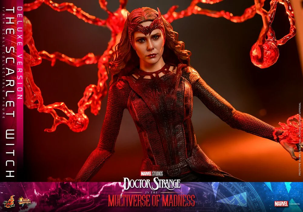 Preventa Figura The Scarlet Witch (Deluxe Edition) - Doctor Strange in the Multiverse of Madness marca Hot Toys MMS653 escala 1/6 - Image 17