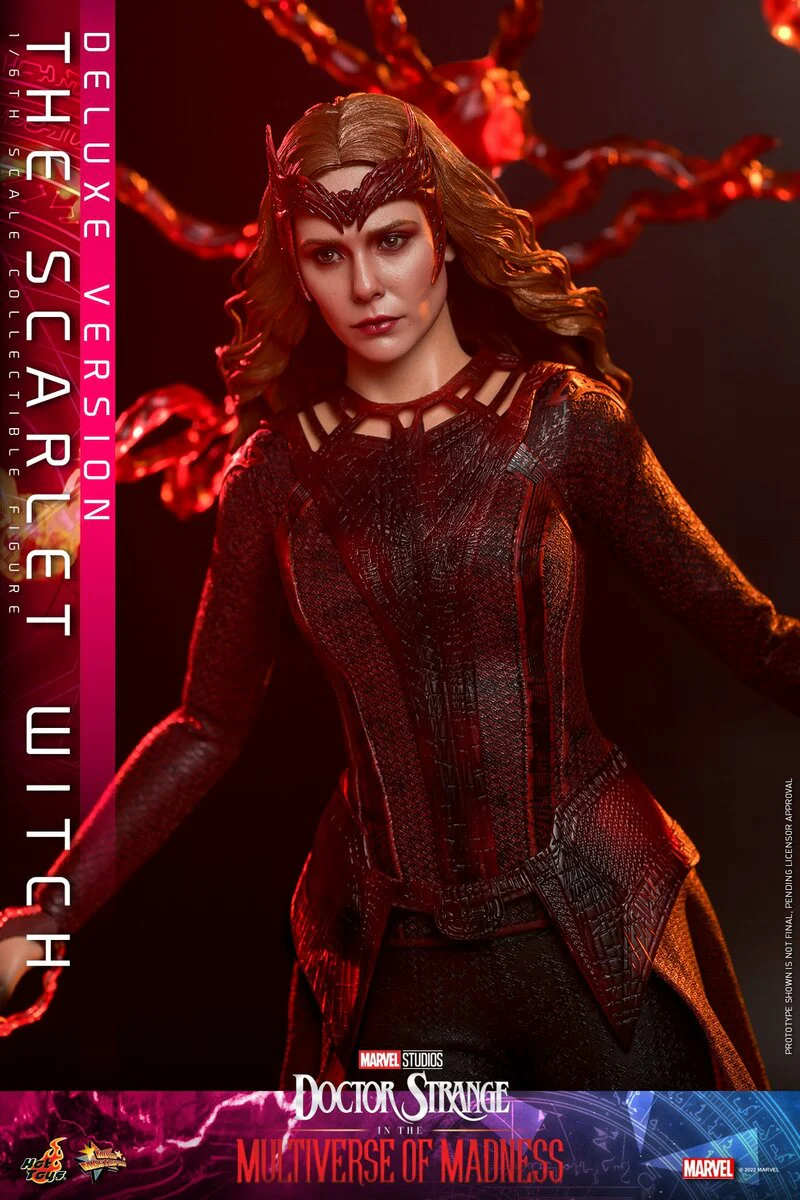 Preventa Figura The Scarlet Witch (Deluxe Edition) - Doctor Strange in the Multiverse of Madness marca Hot Toys MMS653 escala 1/6 - Image 18