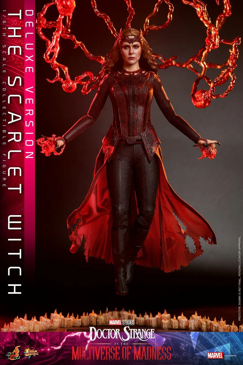 Preventa Figura The Scarlet Witch (Deluxe Edition) - Doctor Strange in the Multiverse of Madness marca Hot Toys MMS653 escala 1/6 - Image 2