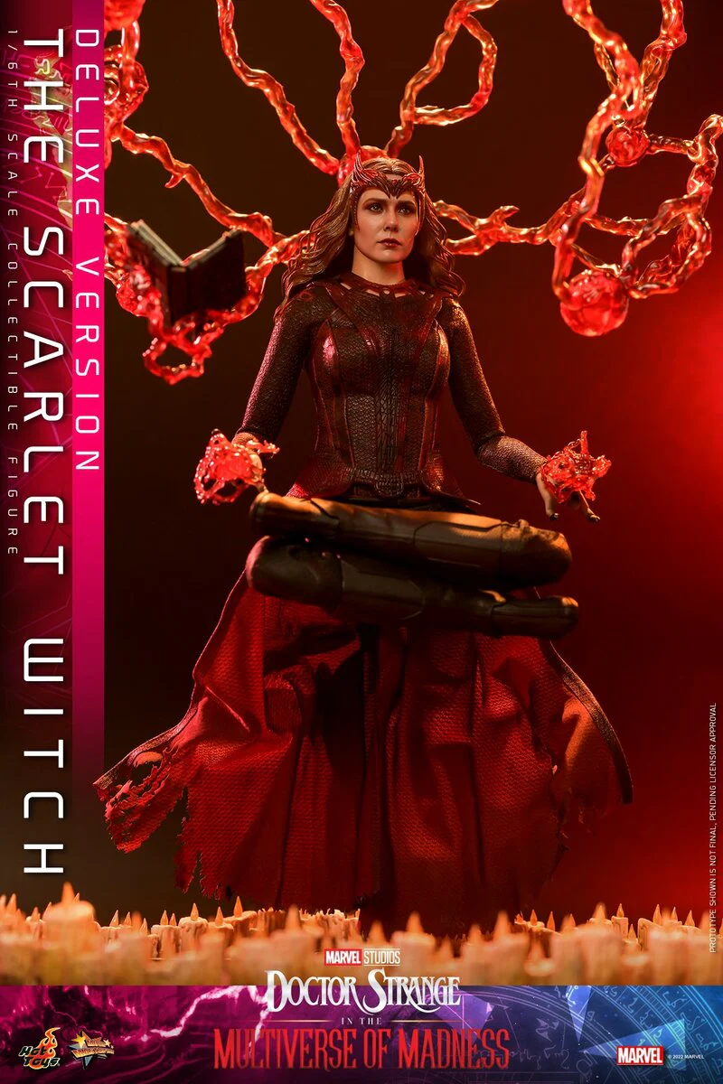 Preventa Figura The Scarlet Witch (Deluxe Edition) - Doctor Strange in the Multiverse of Madness marca Hot Toys MMS653 escala 1/6 - Image 3