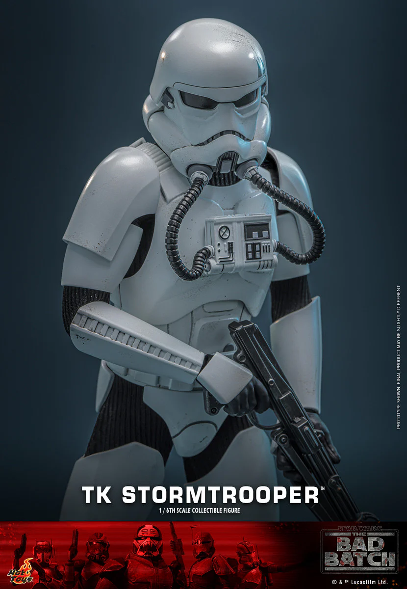 Preventa Figura TK Stormtrooper (Special Edition) - Star Wars: The Bad Batch marca Hot Toys TMS175B escala 1/6 - Image 10