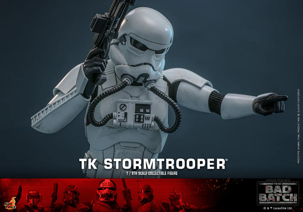 Preventa Figura TK Stormtrooper (Special Edition) - Star Wars: The Bad Batch marca Hot Toys TMS175B escala 1/6 - Image 12