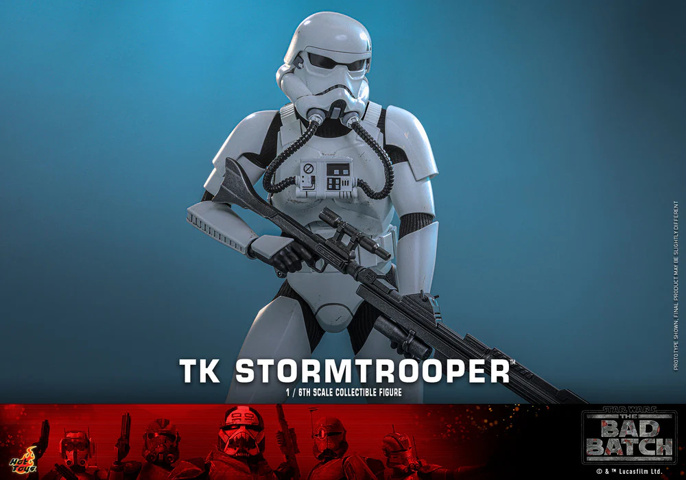 Preventa Figura TK Stormtrooper (Special Edition) - Star Wars: The Bad Batch marca Hot Toys TMS175B escala 1/6 - Image 14