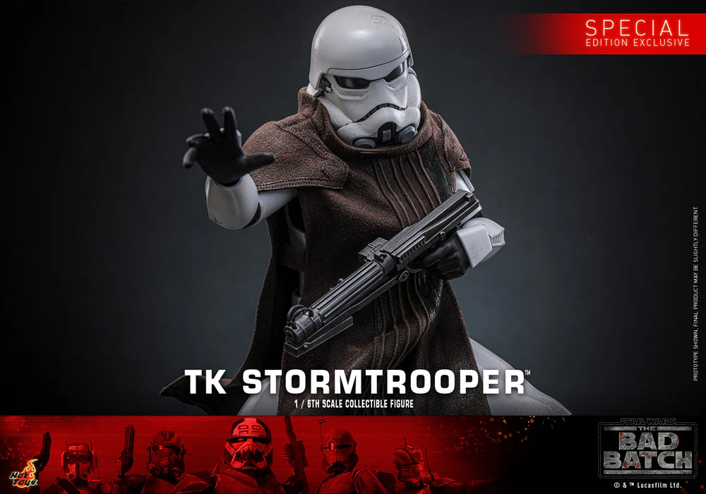 Preventa Figura TK Stormtrooper (Special Edition) - Star Wars: The Bad Batch marca Hot Toys TMS175B escala 1/6 - Image 18