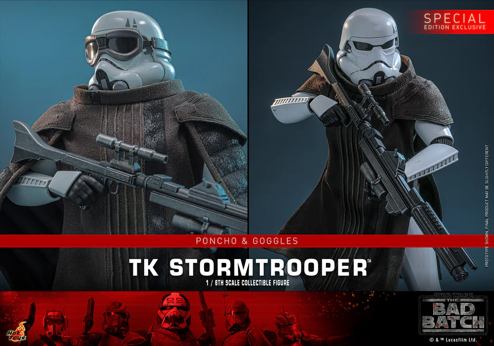 Preventa Figura TK Stormtrooper (Special Edition) - Star Wars: The Bad Batch marca Hot Toys TMS175B escala 1/6 - Image 20