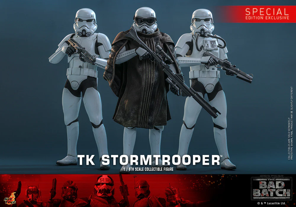 Preventa Figura TK Stormtrooper (Special Edition) - Star Wars: The Bad Batch marca Hot Toys TMS175B escala 1/6 - Image 21