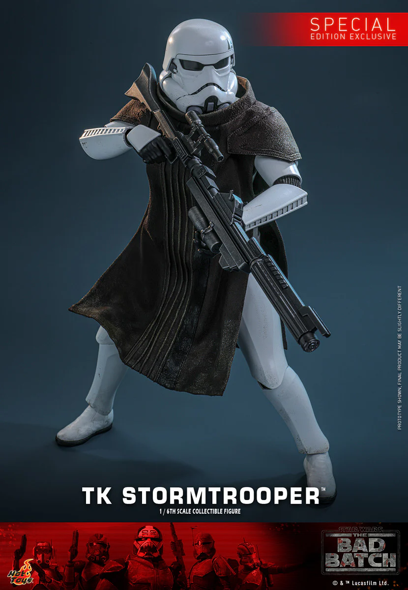 Preventa Figura TK Stormtrooper (Special Edition) - Star Wars: The Bad Batch marca Hot Toys TMS175B escala 1/6 - Image 4