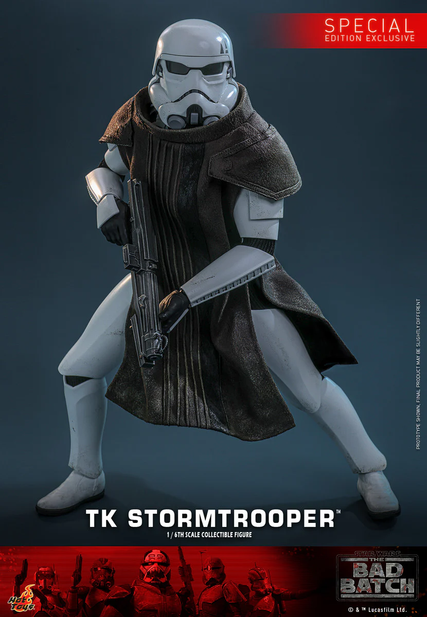 Preventa Figura TK Stormtrooper (Special Edition) - Star Wars: The Bad Batch marca Hot Toys TMS175B escala 1/6 - Image 5