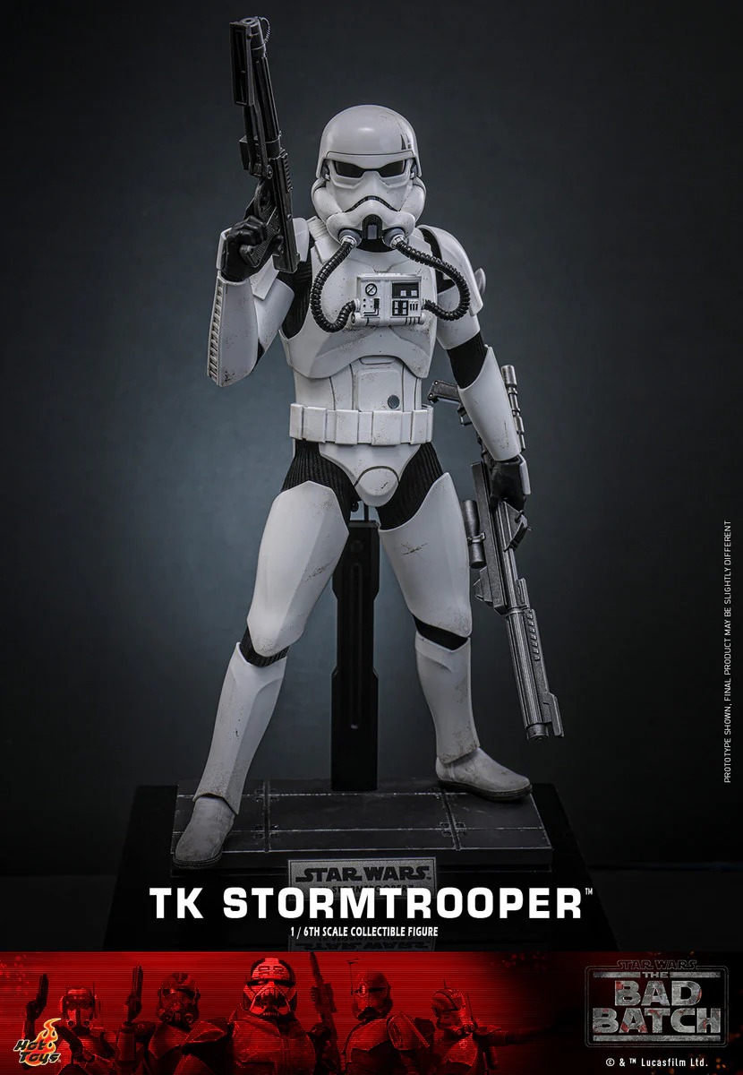 Preventa Figura TK Stormtrooper (Special Edition) - Star Wars: The Bad Batch marca Hot Toys TMS175B escala 1/6 - Image 8