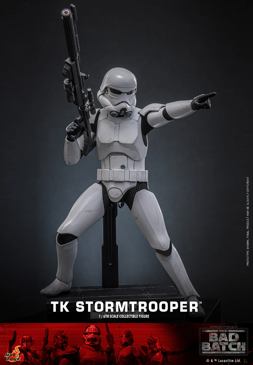 Preventa Figura TK Stormtrooper (Special Edition) - Star Wars: The Bad Batch marca Hot Toys TMS175B escala 1/6 - Image 9