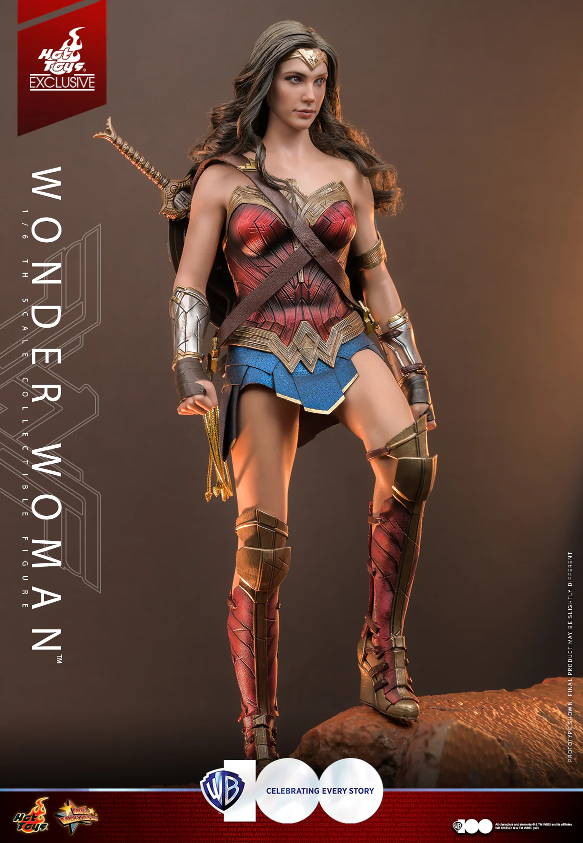 Preventa Figura WB100 WONDER WOMAN (EXCLUSIVA) marca Hot Toys MMS698 escala 1/6 (SOLO 7 DIAS DE PREVENTA) - Image 14