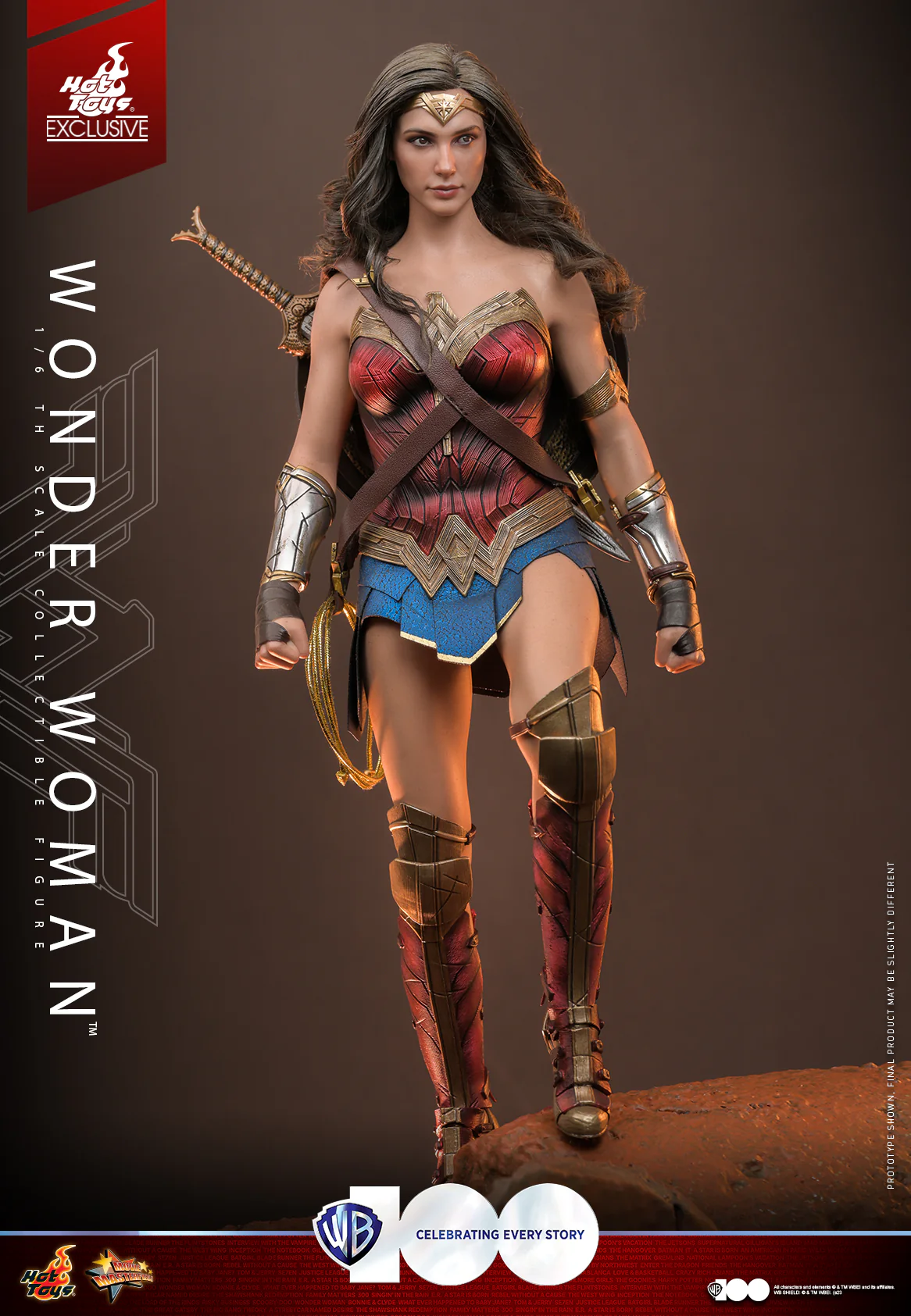 Preventa Figura WB100 WONDER WOMAN (EXCLUSIVA) marca Hot Toys MMS698 escala 1/6 (SOLO 7 DIAS DE PREVENTA) - Image 5