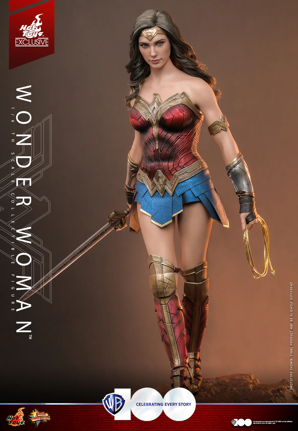 Preventa Figura WB100 WONDER WOMAN (EXCLUSIVA) marca Hot Toys MMS698 escala 1/6 (SOLO 7 DIAS DE PREVENTA) - Image 6