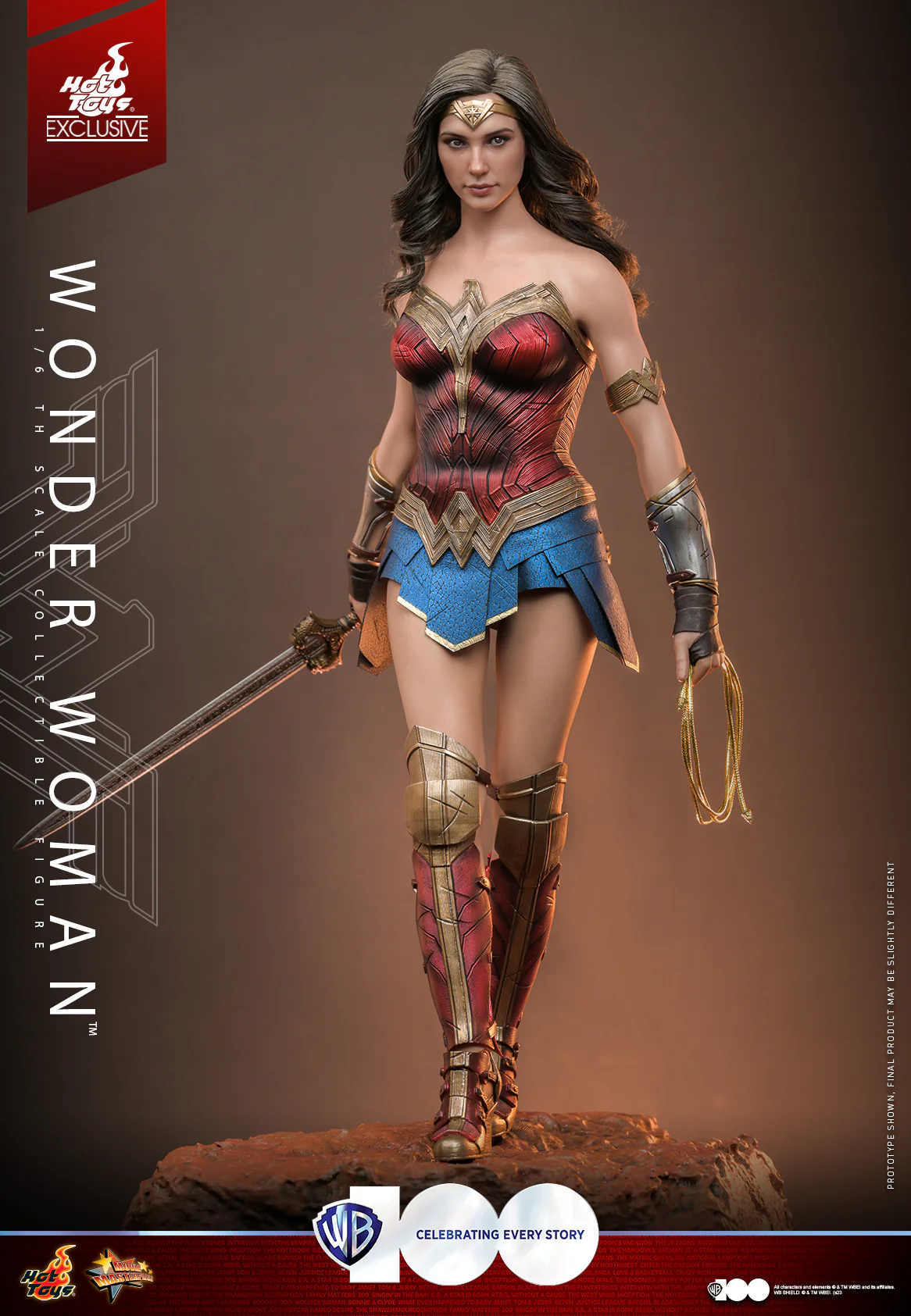 Preventa Figura WB100 WONDER WOMAN (EXCLUSIVA) marca Hot Toys MMS698 escala 1/6 (SOLO 7 DIAS DE PREVENTA) - Image 7