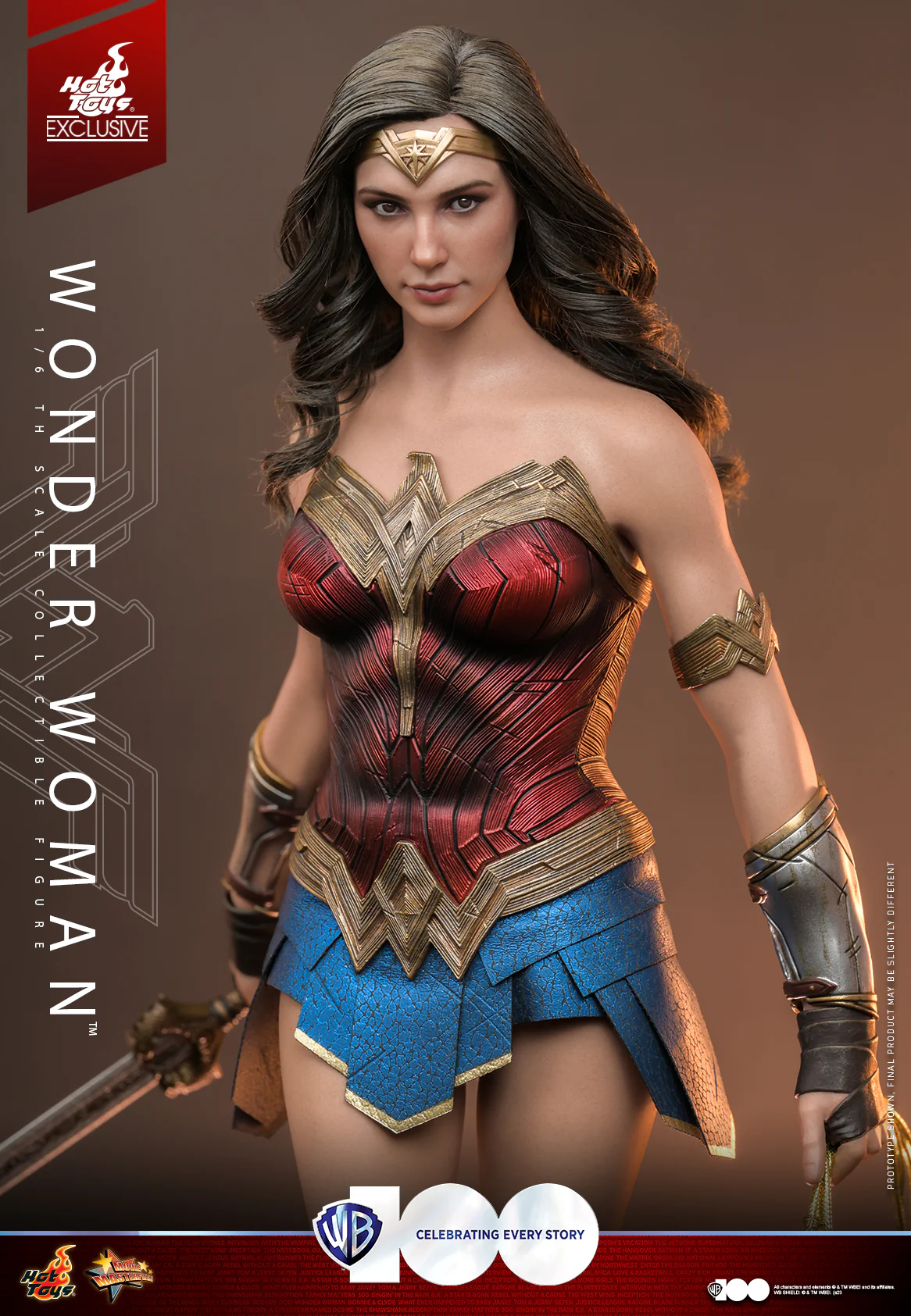 Preventa Figura WB100 WONDER WOMAN (EXCLUSIVA) marca Hot Toys MMS698 escala 1/6 (SOLO 7 DIAS DE PREVENTA) - Image 8