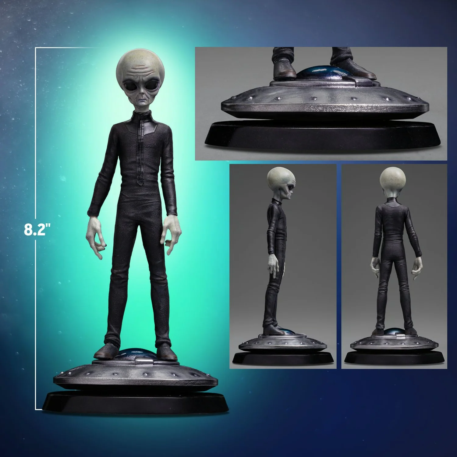 Segundo pago Estatua Alien (Grey) (Limited Edition) - I Want to Believe - marca Iron Studios escala de arte 1/10 - Image 14
