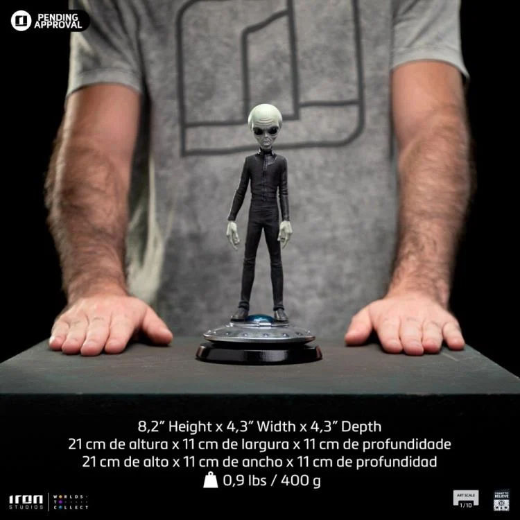 Segundo pago Estatua Alien (Grey) (Limited Edition) - I Want to Believe - marca Iron Studios escala de arte 1/10 - Image 15