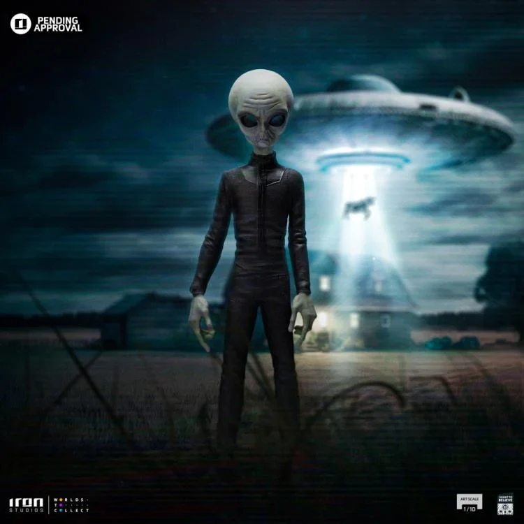 Segundo pago Estatua Alien (Grey) (Limited Edition) - I Want to Believe - marca Iron Studios escala de arte 1/10 - Image 2