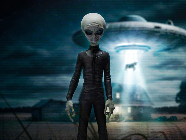 Segundo pago Estatua Alien (Grey) (Limited Edition) - I Want to Believe - marca Iron Studios escala de arte 1/10 - Image 3