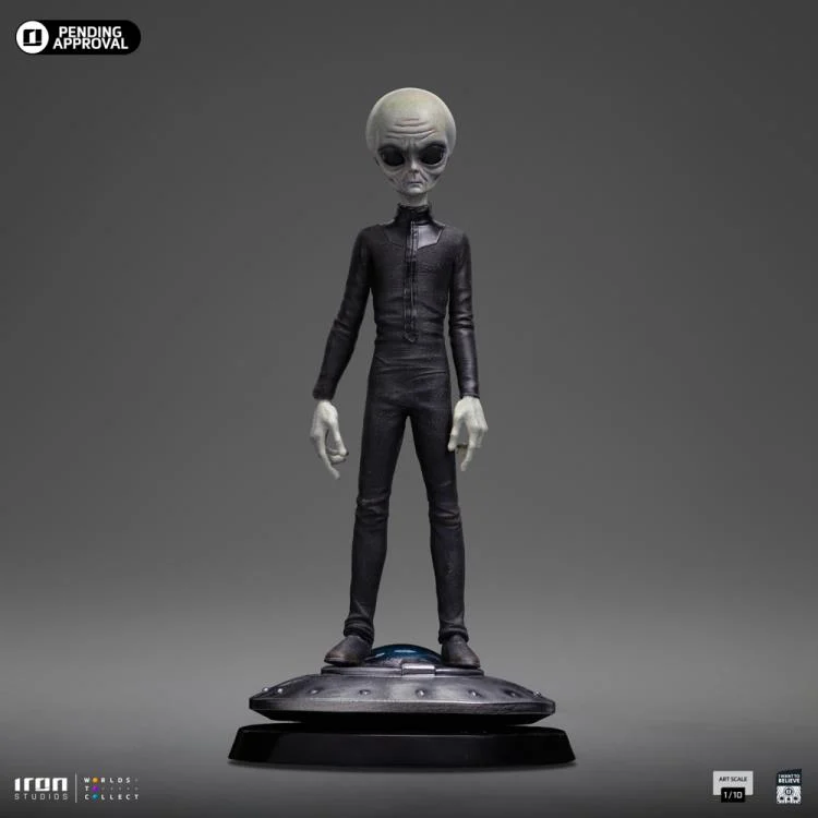 Segundo pago Estatua Alien (Grey) (Limited Edition) - I Want to Believe - marca Iron Studios escala de arte 1/10 - Image 4