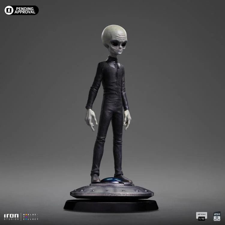 Segundo pago Estatua Alien (Grey) (Limited Edition) - I Want to Believe - marca Iron Studios escala de arte 1/10 - Image 5