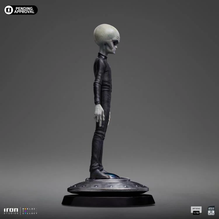 Segundo pago Estatua Alien (Grey) (Limited Edition) - I Want to Believe - marca Iron Studios escala de arte 1/10 - Image 6