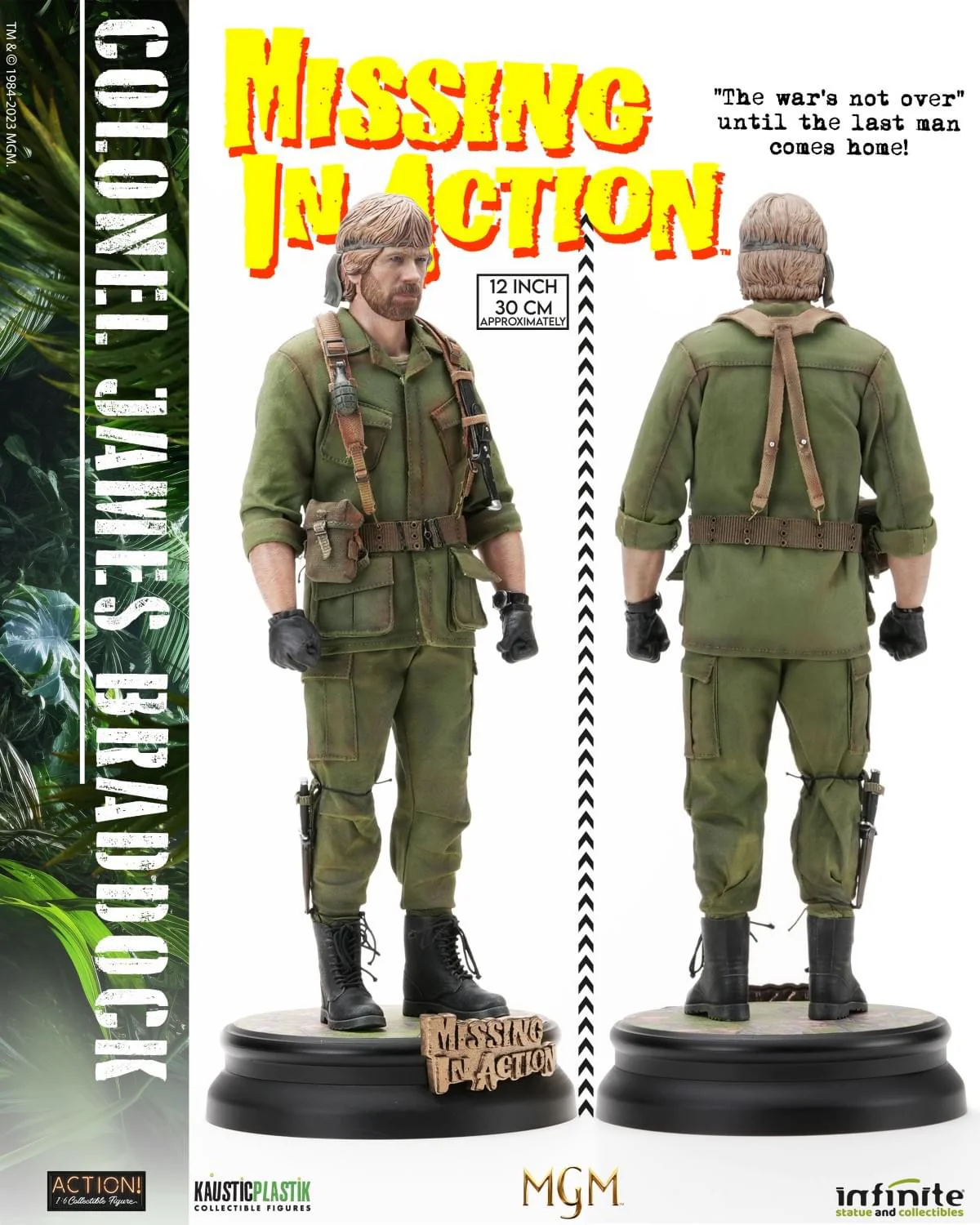 Pedido Figura Colonel James Braddock (Deluxe Edition) - Missing in Action marca Infinite Statue escala 1/6 - Image 10