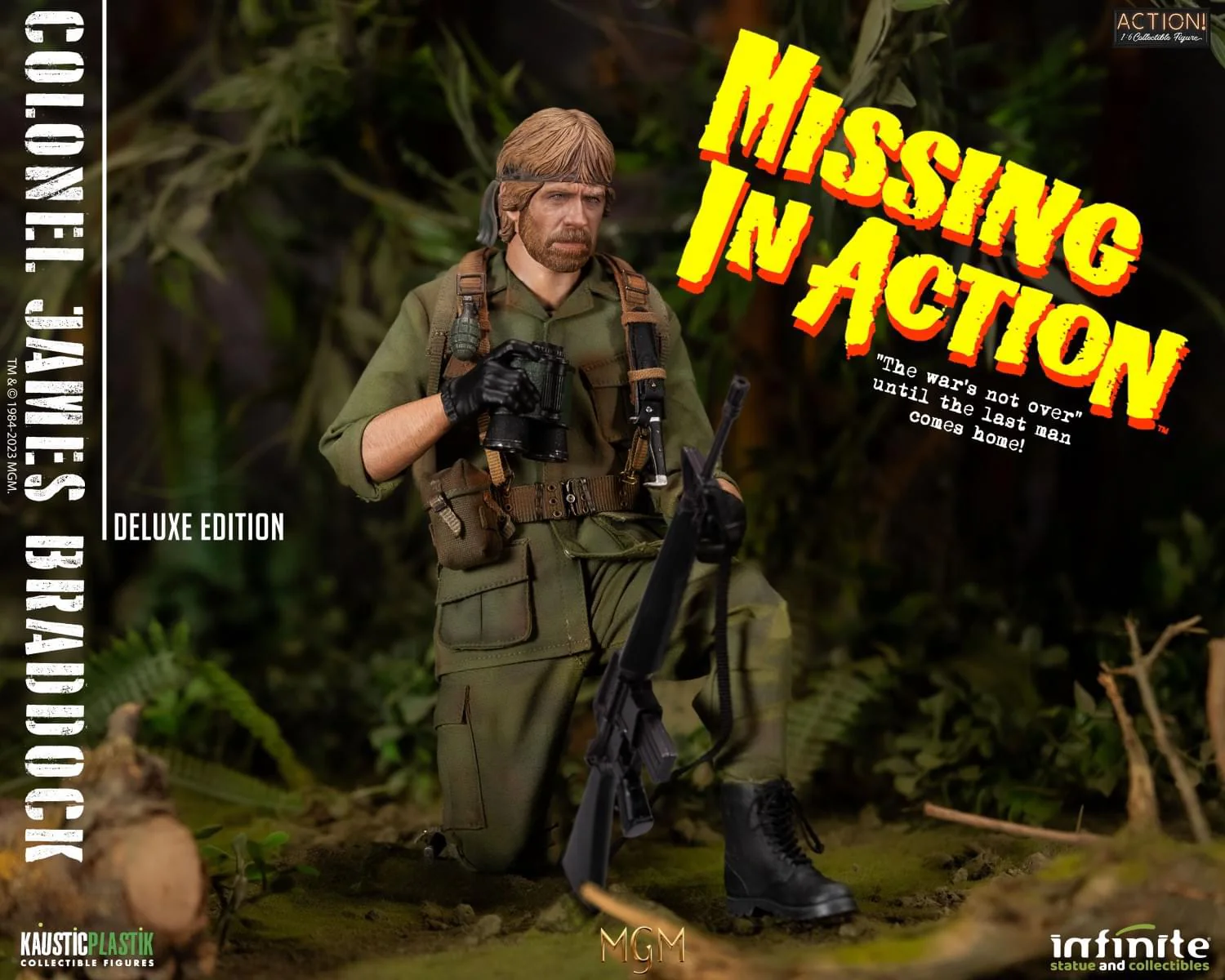 Pedido Figura Colonel James Braddock (Deluxe Edition) - Missing in Action marca Infinite Statue escala 1/6 - Image 13