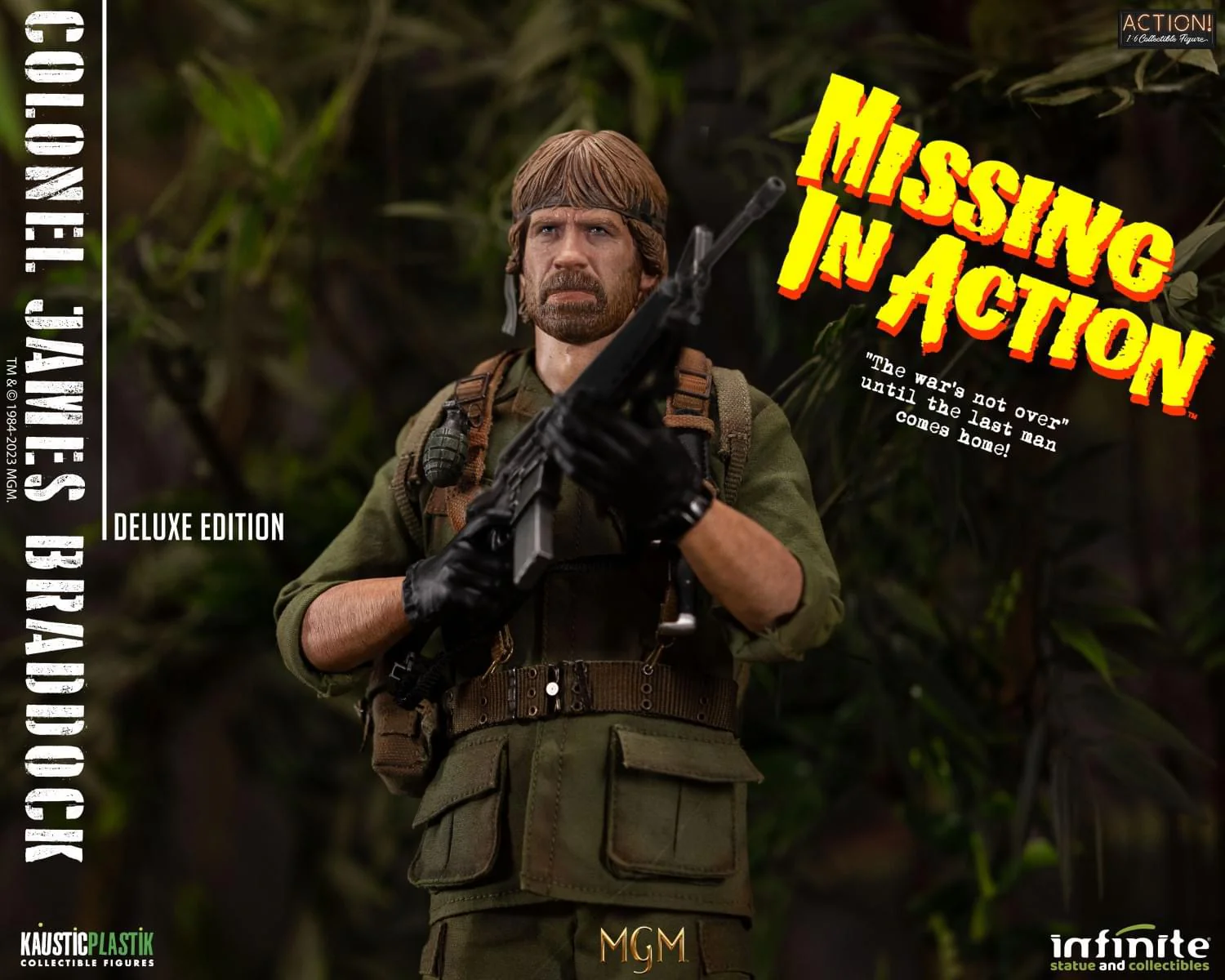 Pedido Figura Colonel James Braddock (Deluxe Edition) - Missing in Action marca Infinite Statue escala 1/6 - Image 14