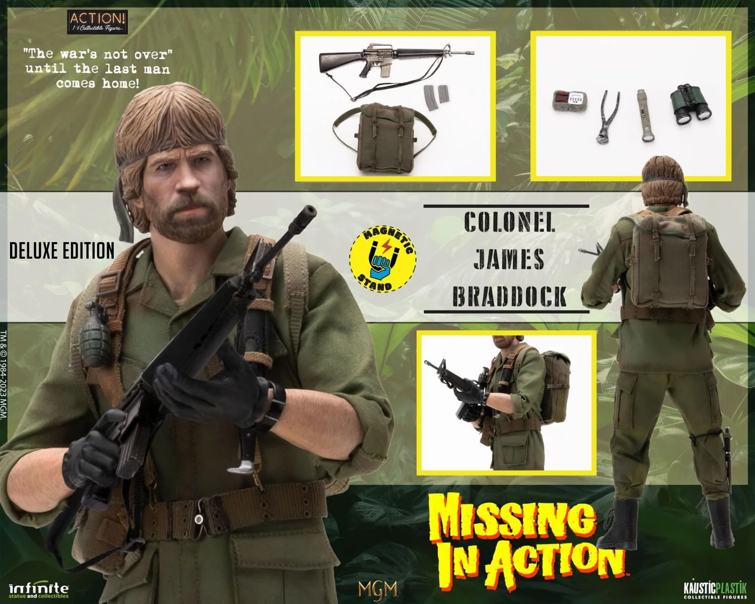 Pedido Figura Colonel James Braddock (Deluxe Edition) - Missing in Action marca Infinite Statue escala 1/6 - Image 21