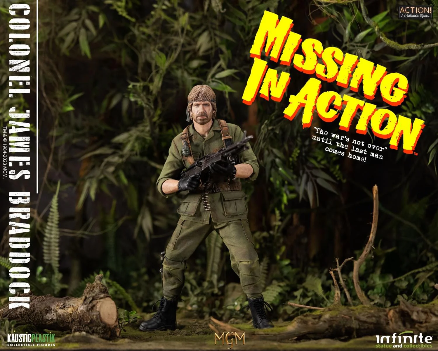Pedido Figura Colonel James Braddock (Deluxe Edition) - Missing in Action marca Infinite Statue escala 1/6 - Image 3