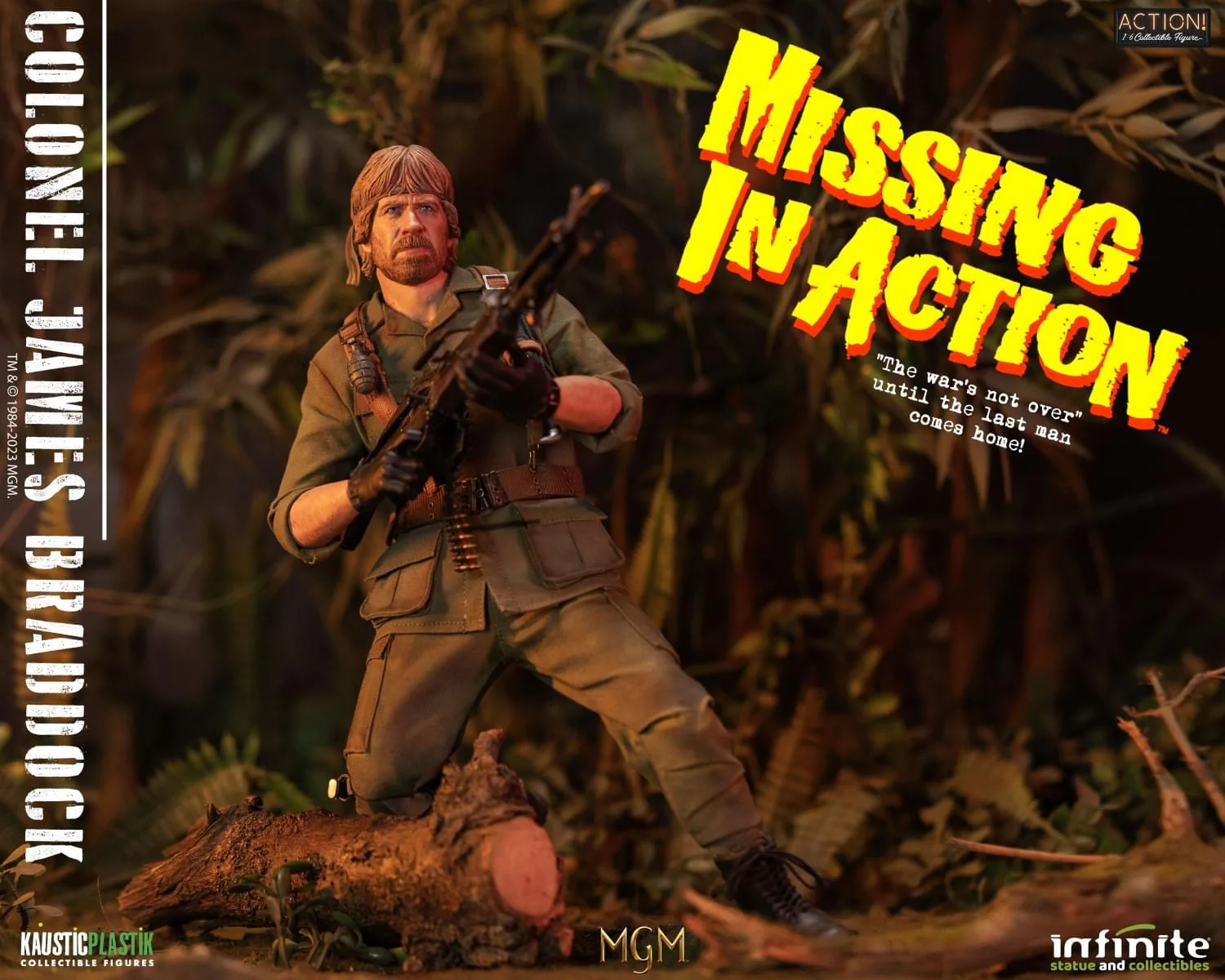 Pedido Figura Colonel James Braddock (Deluxe Edition) - Missing in Action marca Infinite Statue escala 1/6 - Image 4