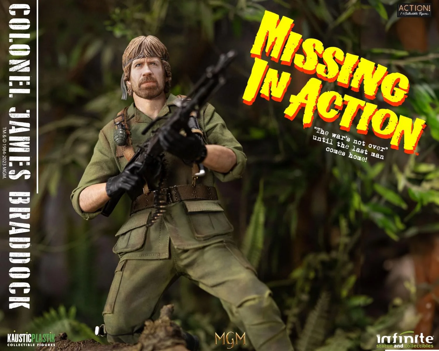 Pedido Figura Colonel James Braddock (Deluxe Edition) - Missing in Action marca Infinite Statue escala 1/6 - Image 5