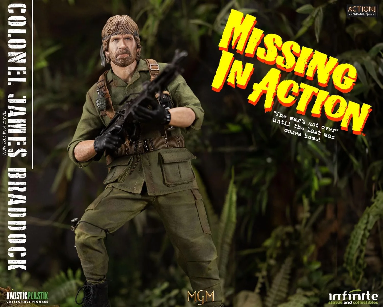 Pedido Figura Colonel James Braddock (Deluxe Edition) - Missing in Action marca Infinite Statue escala 1/6 - Image 6